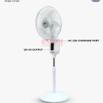 Sogo Rechargeable Floor Fan JPN-680